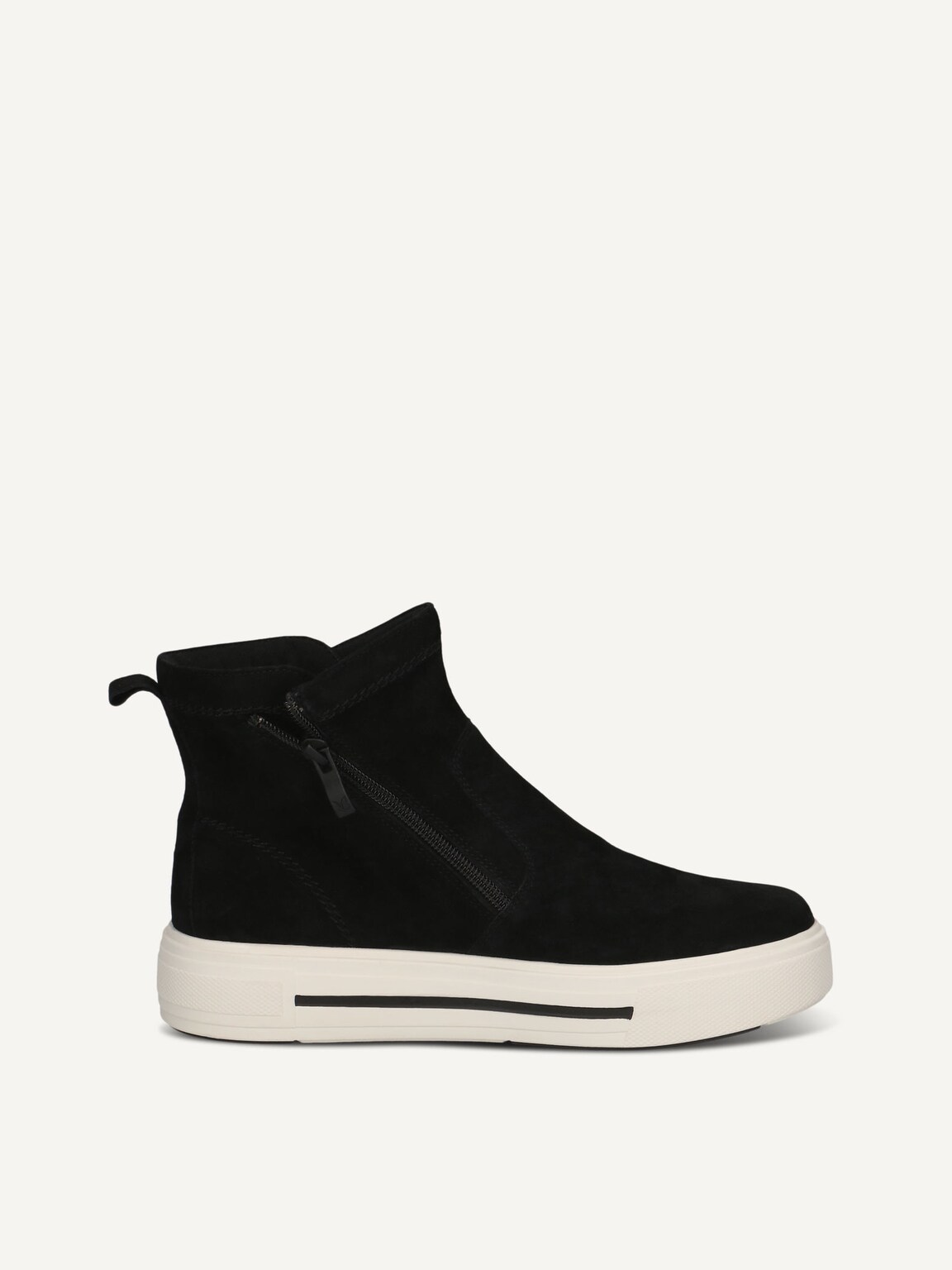Caprice, Leather Bootie - black BLACK SUEDE, image 3 of 5
