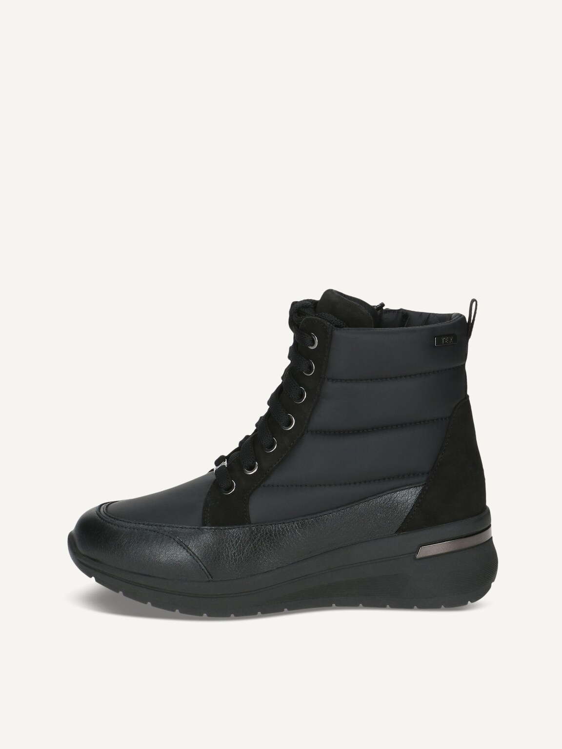 Caprice, Bootie - black warm lining BLACK COMB, image 2 of 5