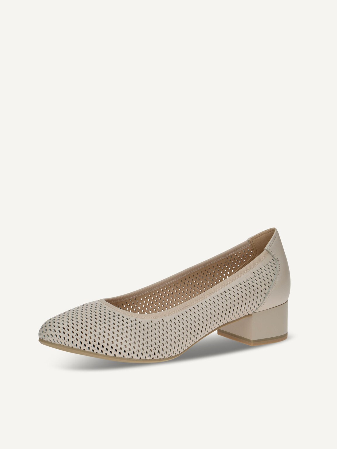 Caprice, Leather Pumps - beige CREAM NAPPA, image 1 of 5