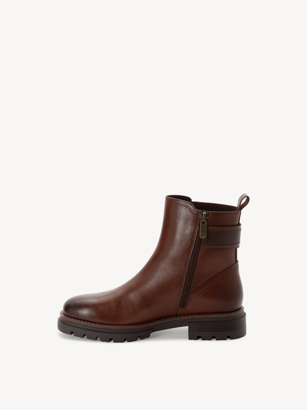 Marco Tozzi, Leren Chelseaboot - bruin CHESTNUT COMB, afbeelding 5 van 6