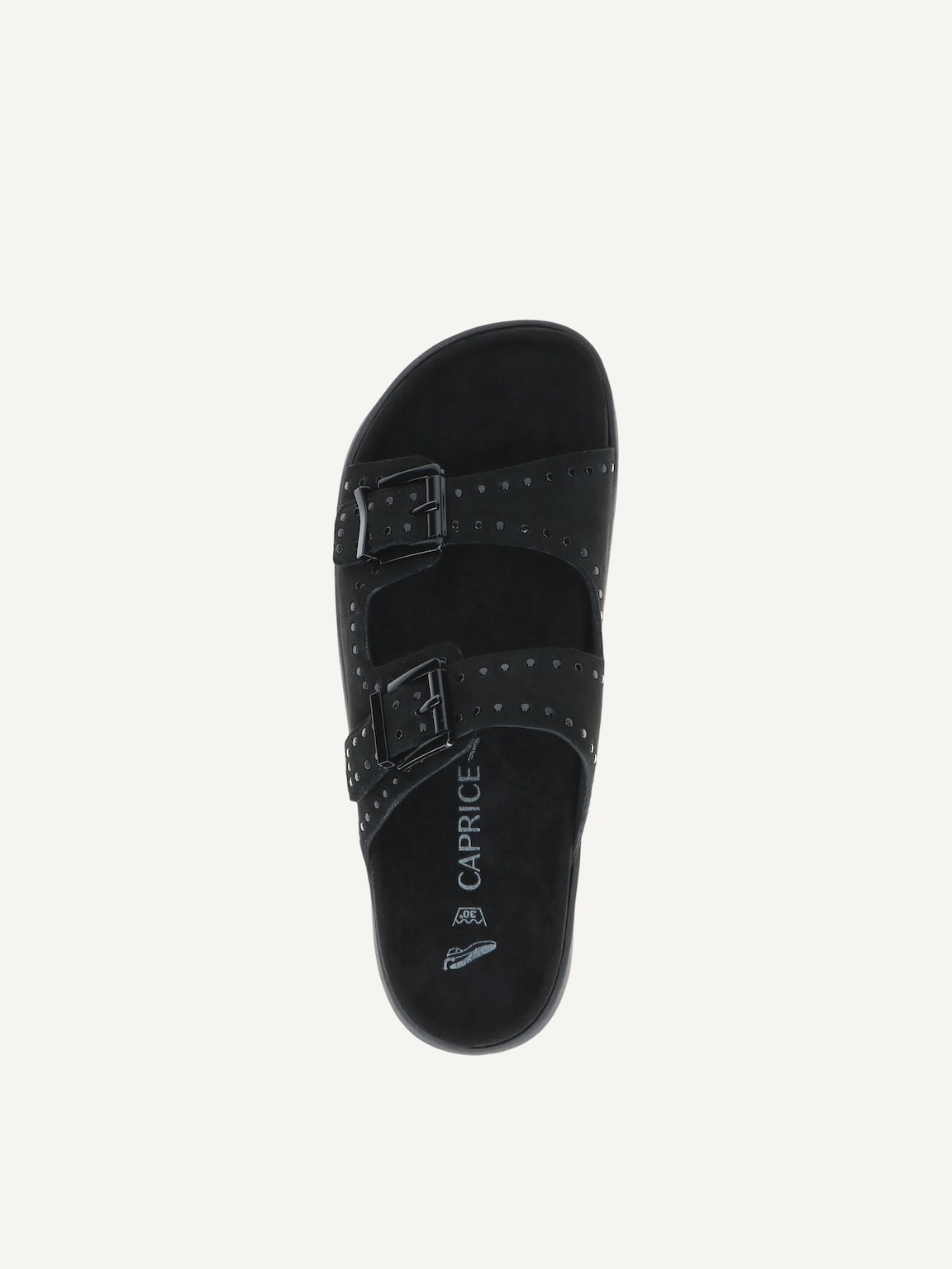 Caprice, Leather Mule - black BLACK SUEDE, image 5 of 5