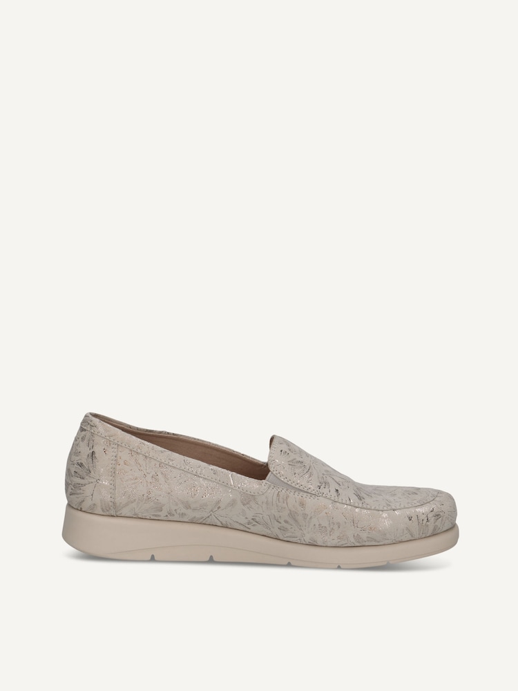 Caprice, Leather Slipper - white OFFWHITE/SILV., image 4 of 6
