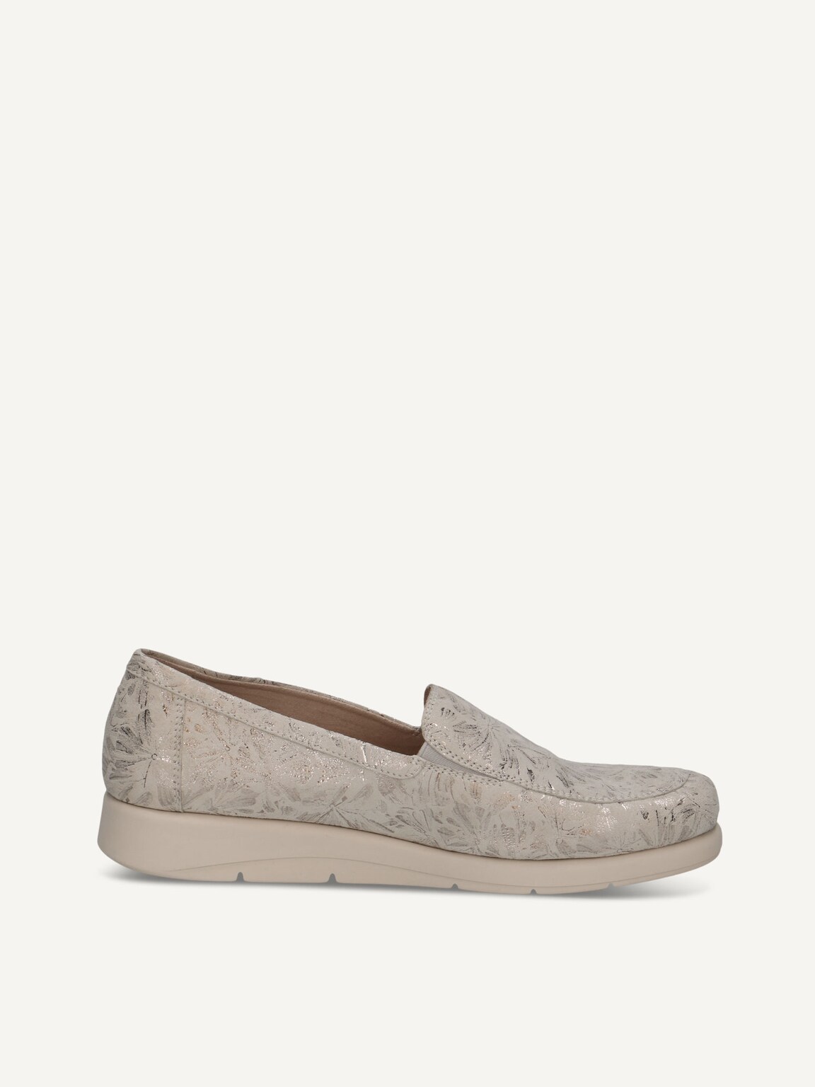 Caprice, Leather Slipper - white OFFWHITE/SILV., image 4 of 6