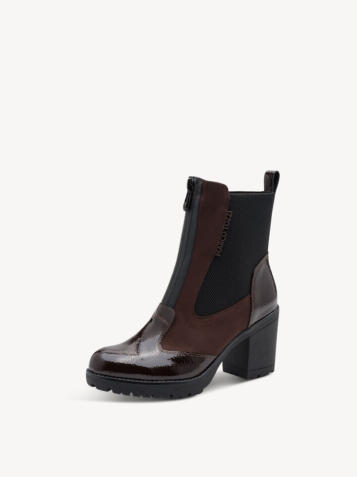 Marco Tozzi, Chelseaboot - brun MOCCA COMB