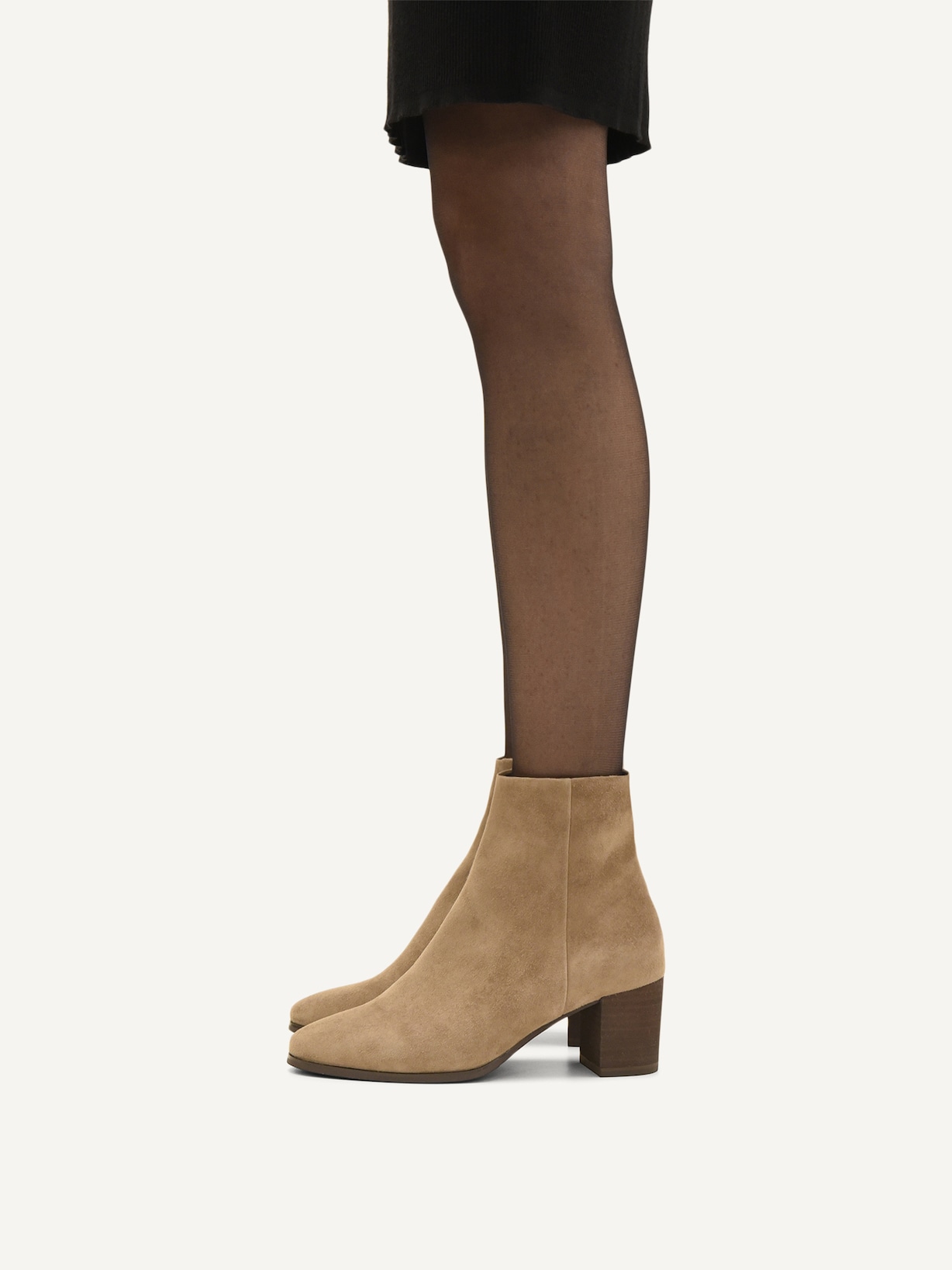 Caprice, Lederstiefelette - braun TAUPE SUEDE, Bild 2 von 6