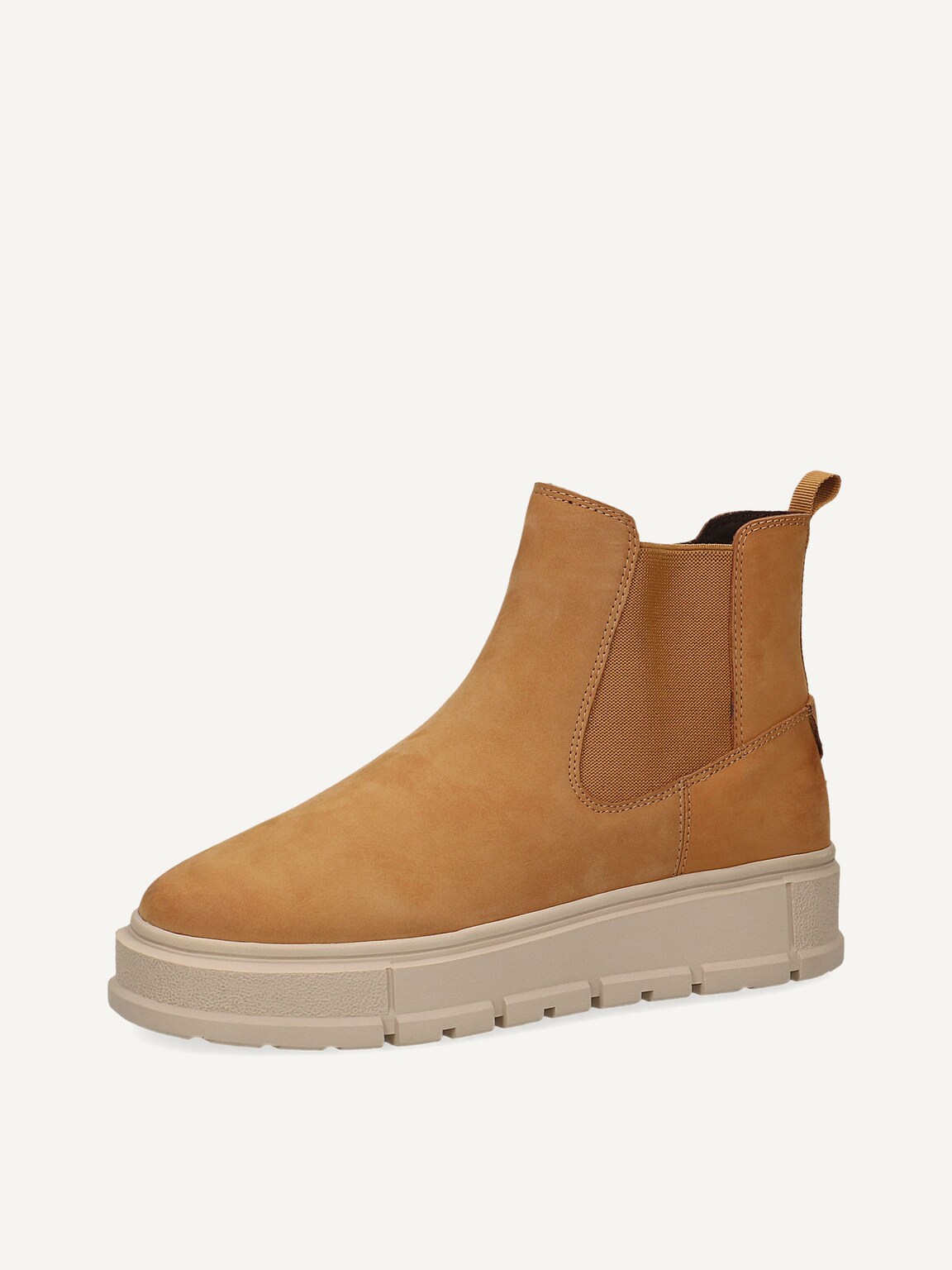 Caprice, Leather Bootie - yellow CURRY NUBUC, image 1 of 5