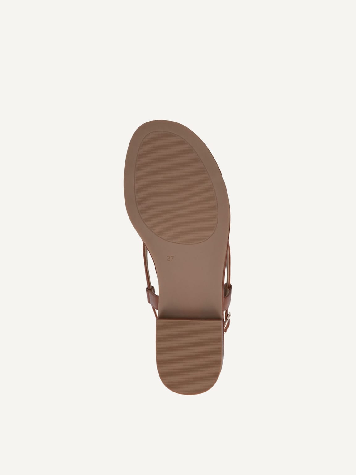 Caprice, Leather Sandal - brown COGNAC NAPPA, image 5 of 6
