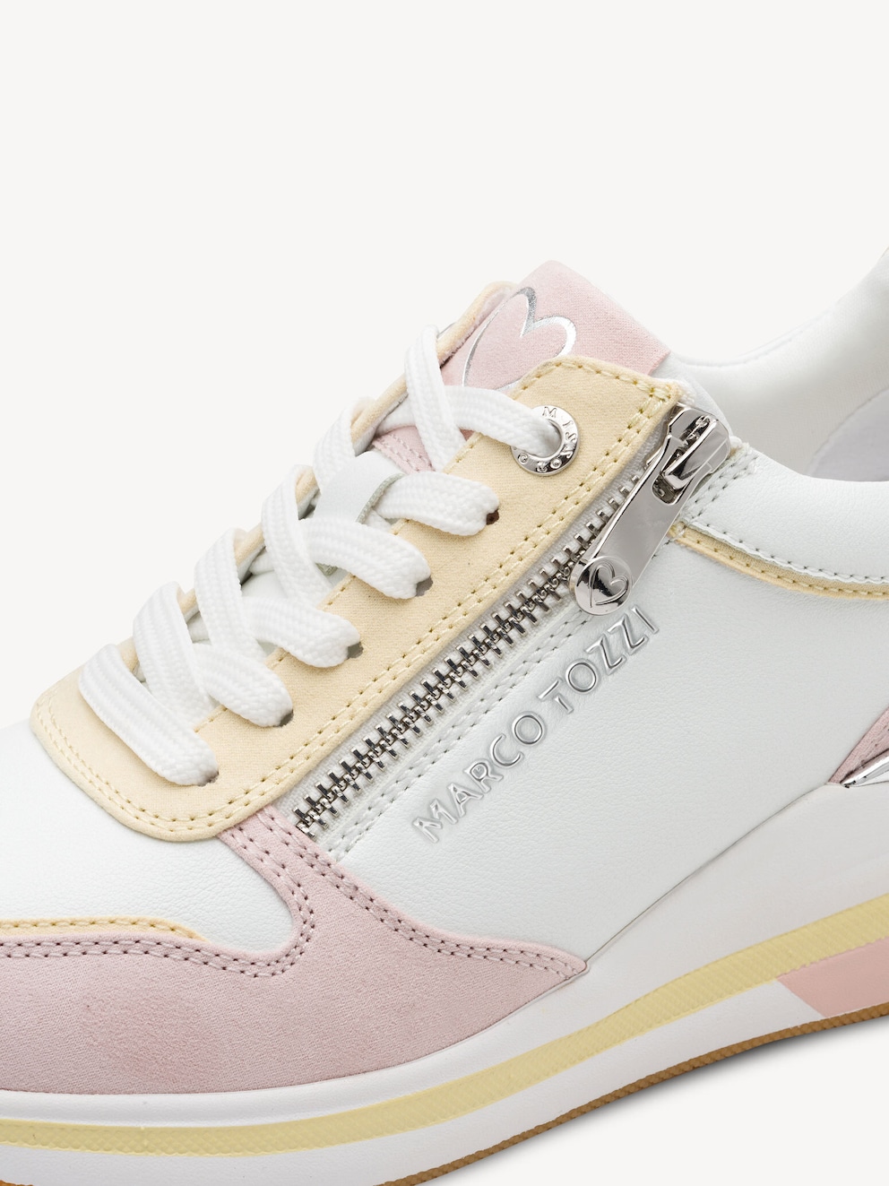Marco Tozzi, Sneaker - weiß WHITE/ROSE, Bild 4 von 6
