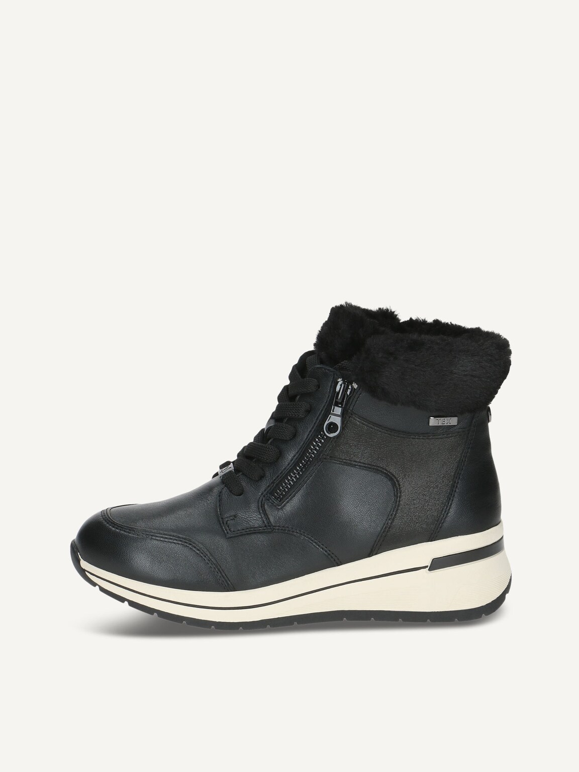 Caprice, Bootie - black warm lining BLACK COMB I, image 2 of 5