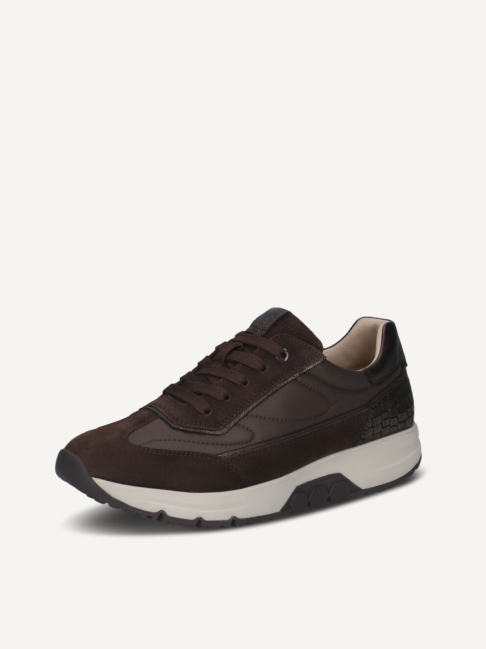 Caprice, Sneaker - marrone DK BROWN COMB, immagine 3 di 6