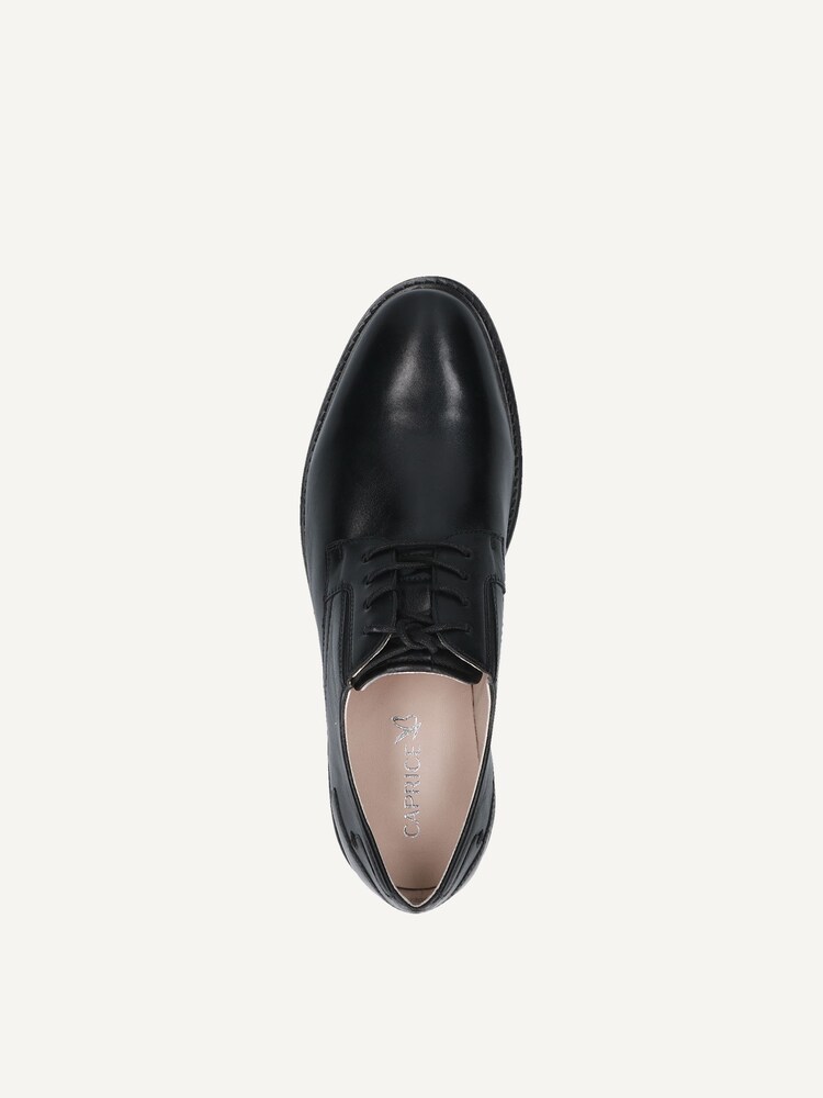 Caprice, Basket en cuir - noir BLACK NAPPA, image 5 sur 6