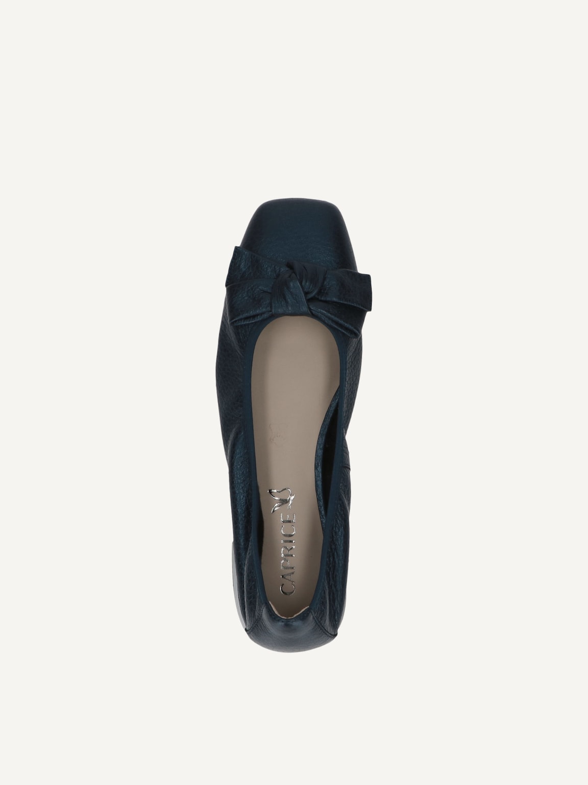 Caprice, Leather Ballerina - blue OCEAN PER.DEER, image 6 of 6
