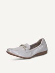 Not selected, Caprice, Leather Slipper - white PEARL PER.DEER