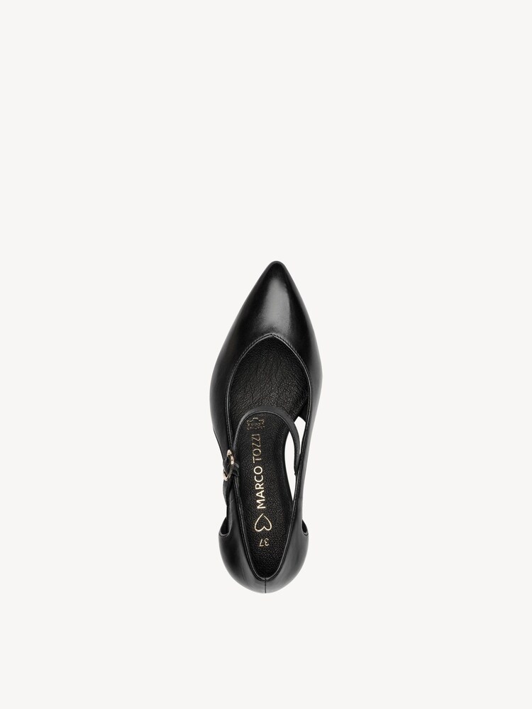 Marco Tozzi, Lederpumps - schwarz BLACK, Bild 3 von 6