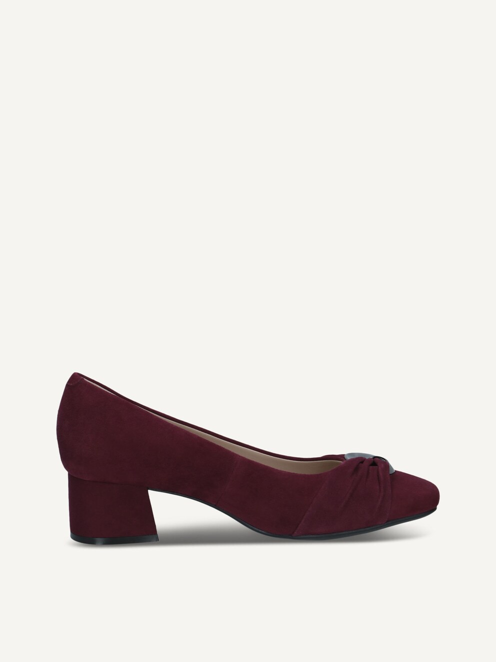 Caprice, Decolleté - rosso BORDEAUX SUEDE, immagine 4 di 6