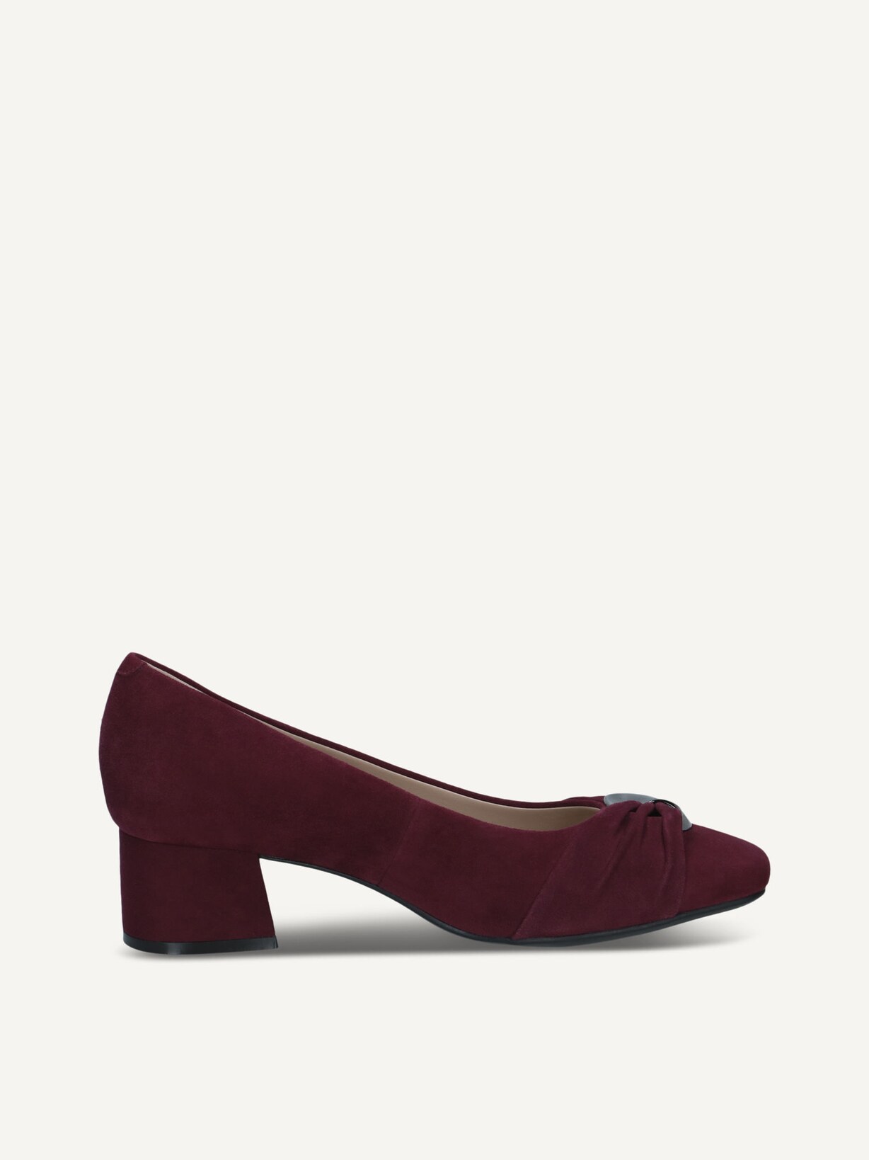 Caprice, Decolleté - rosso BORDEAUX SUEDE, immagine 4 di 6