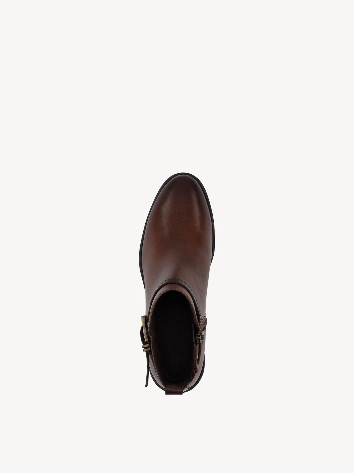 Marco Tozzi, Leren Enkellaarsje - bruin CHESTNUT COMB, afbeelding 7 van 7