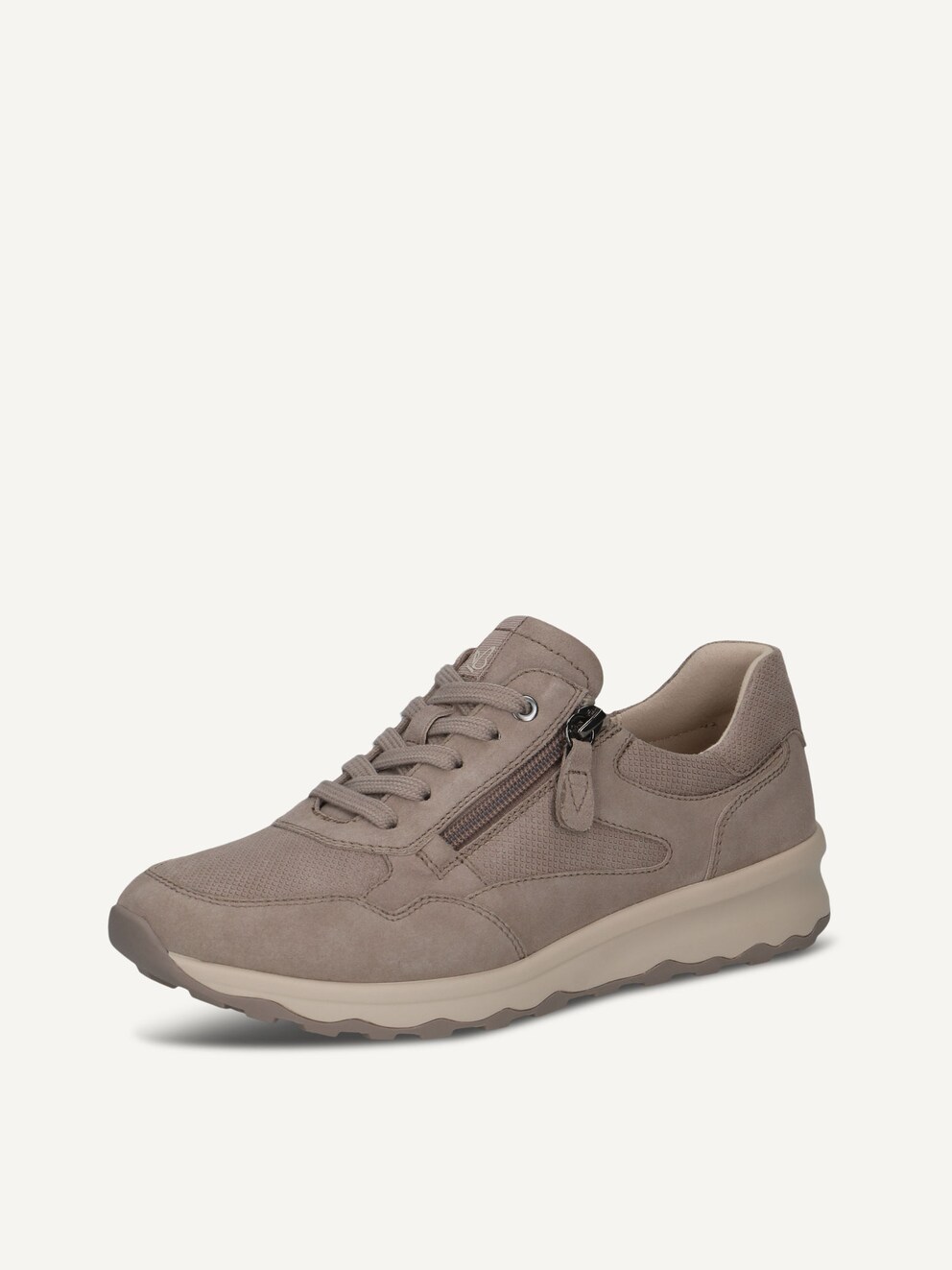 Caprice, Basket en cuir - marron MUD SUEDE, image 3 sur 6
