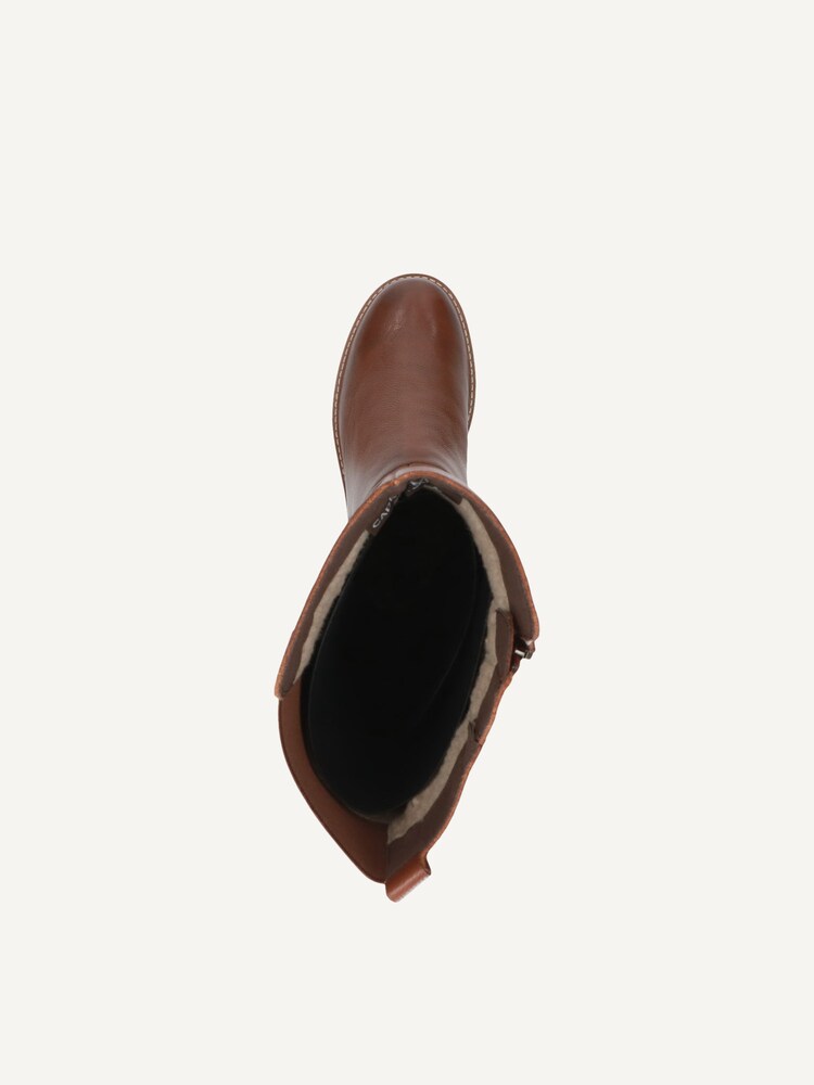 Caprice, Bottes en cuir - marron doublure chaude COGNAC NAPPA, image 5 sur 6