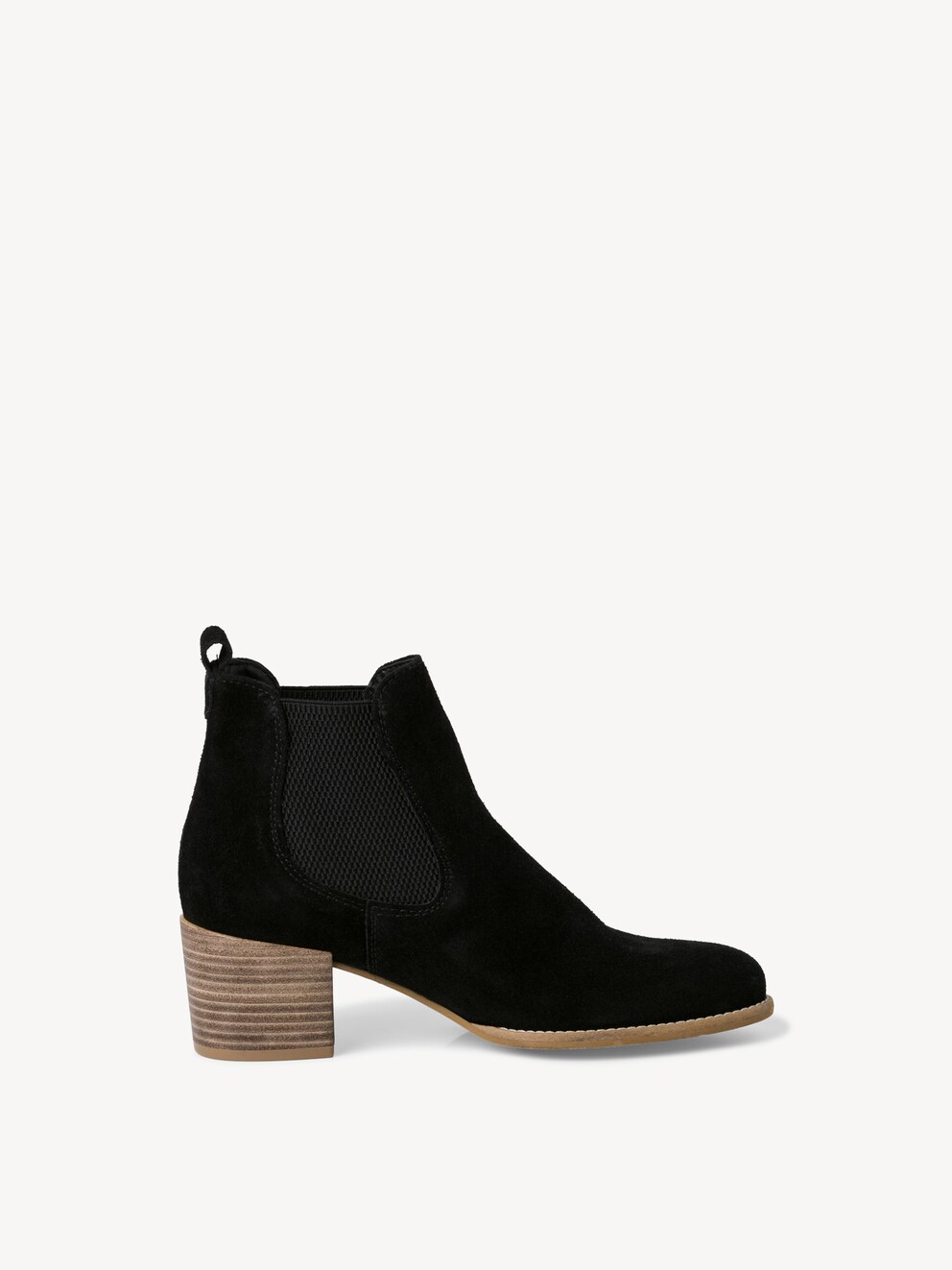 Tamaris, Leren Chelseaboot - zwart BLACK, afbeelding 7 van 7
