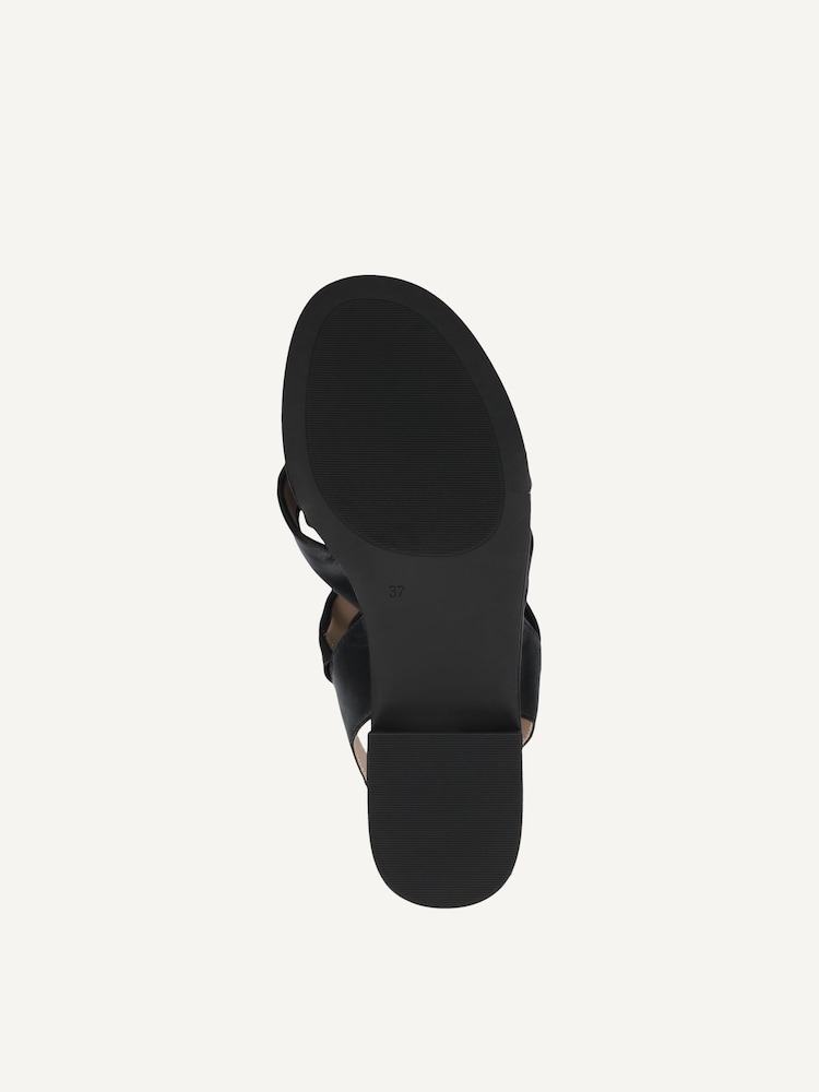 Caprice, Sandale en cuir - noir BLACK NAPPA, image 5 sur 5