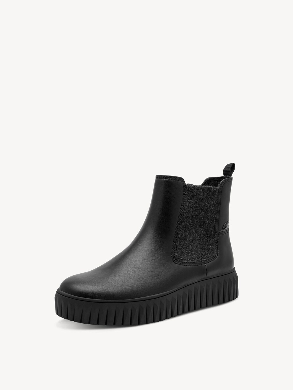 Marco Tozzi, Chelsea boot - black, BLACK, Image 2 of 6