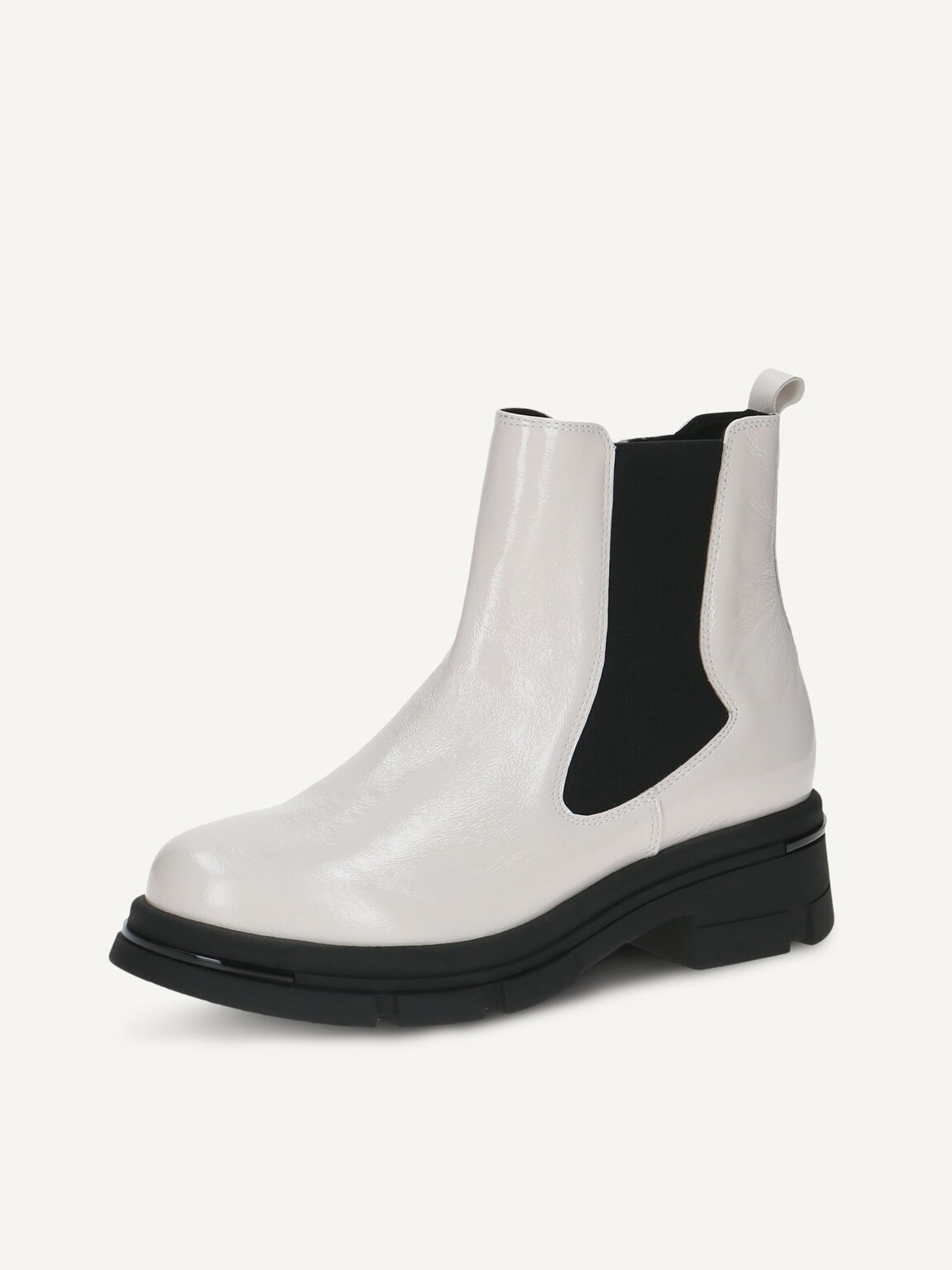 Caprice, Chelsea boot - white WHITE NAPLAK, image 1 of 5