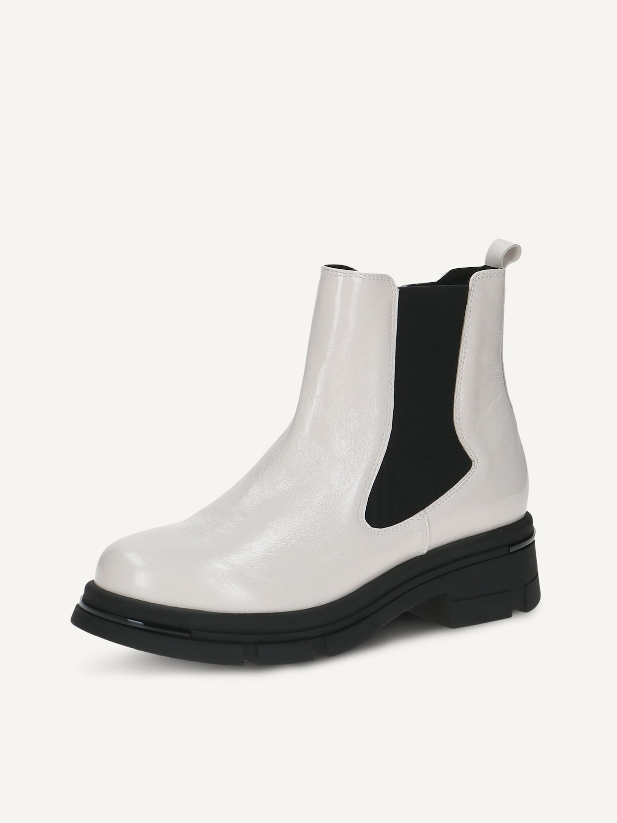 Caprice, Bottine Chelsea - blanc WHITE NAPLAK, image 2 sur 5