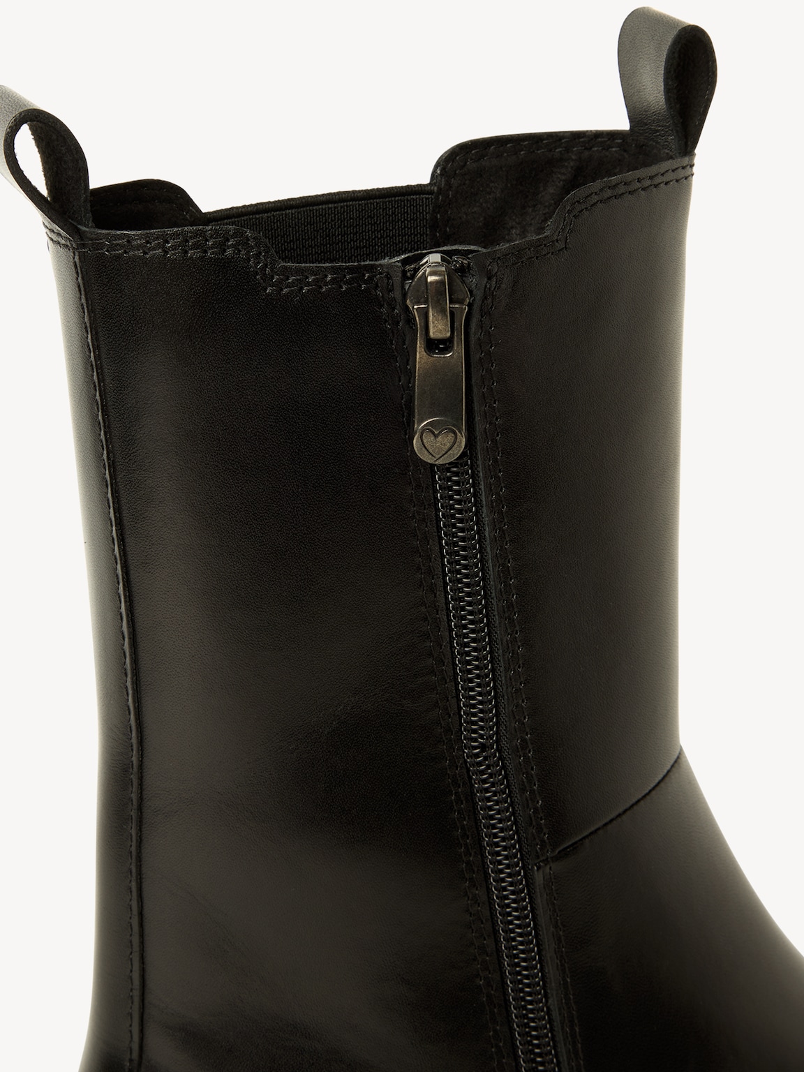 Marco Tozzi, Chelsea boot - black warm lining, BLACK, Image 5 of 6