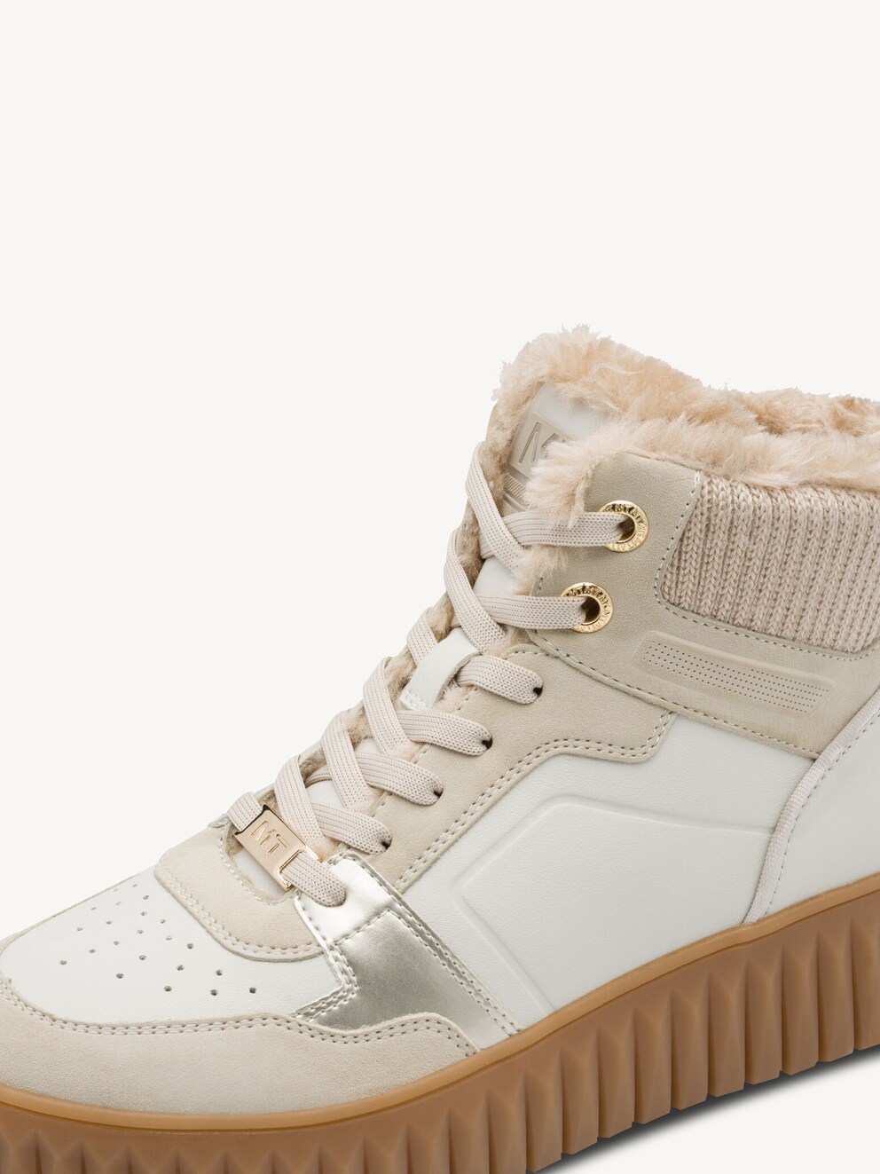 Marco Tozzi, Bottine - beige doublure chaude CREAM COMB, image 4 sur 6