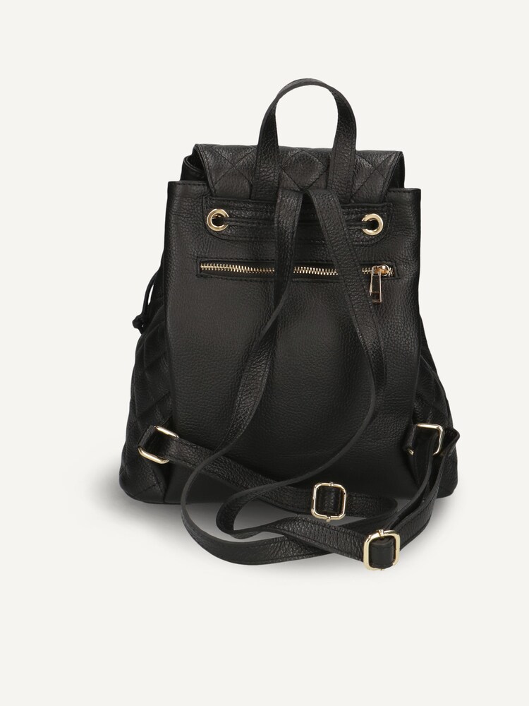 Caprice, Leather Backpack - black BLACK NAPPA, image 3 of 4