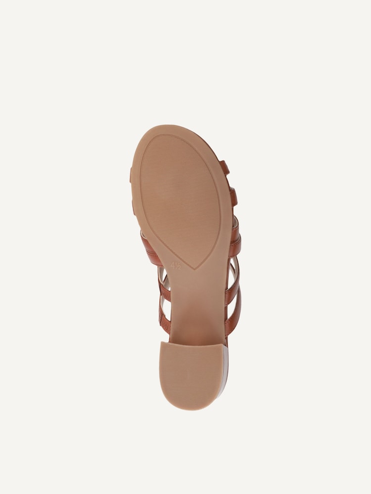 Caprice, Leather Mule - brown COGNAC NAPPA, image 5 of 6