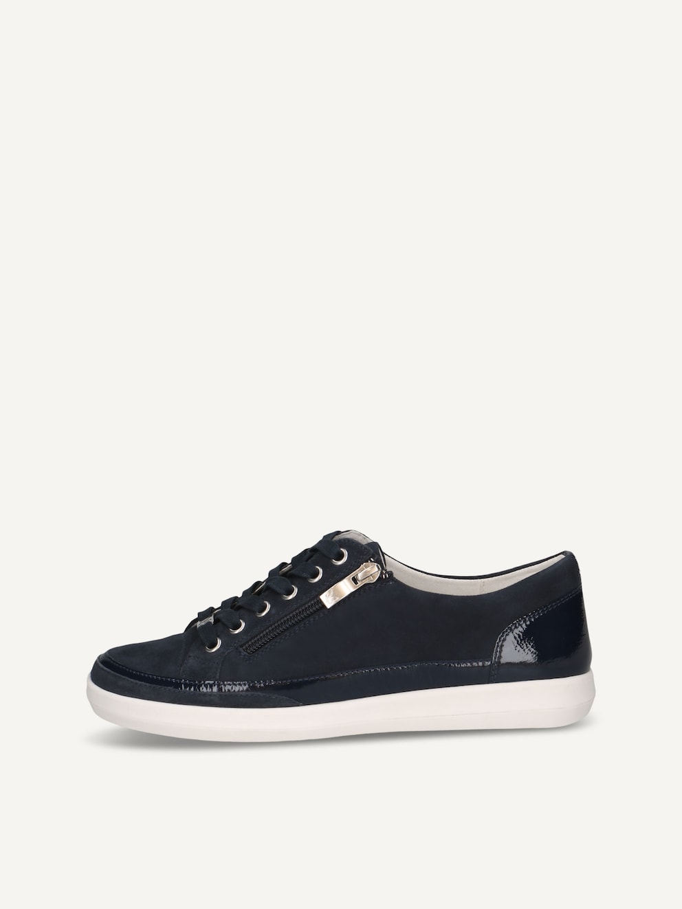 Caprice, Basket en cuir - bleu OCEAN COMB, image 1 sur 5
