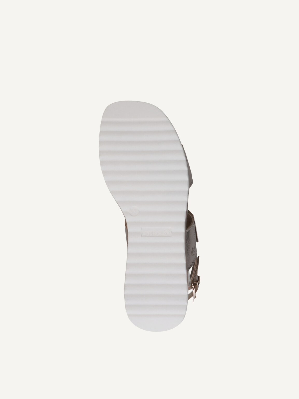 Caprice, Leather Sandal - brown TAUPE METALLIC, image 4 of 5
