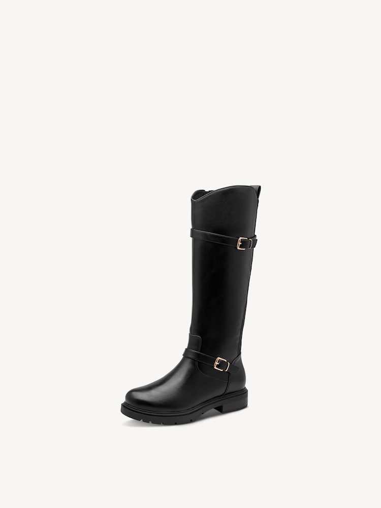 Marco Tozzi, Boots - black warm lining, BLACK, Image 3 of 7