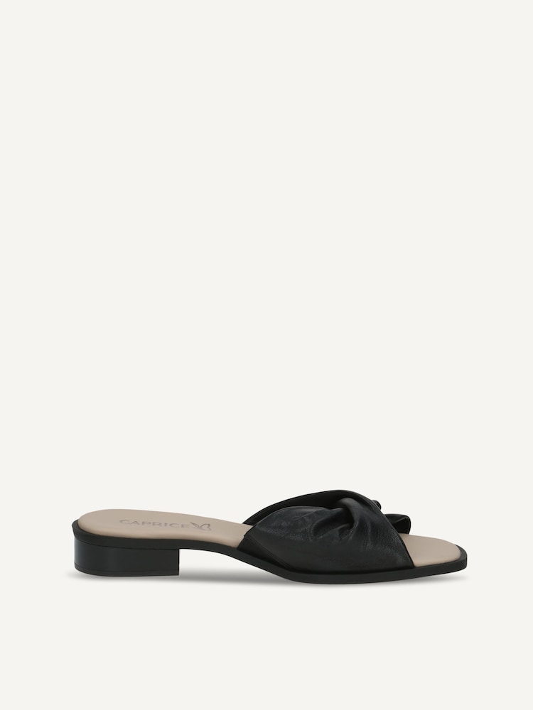 Caprice, Mule en cuir - noir BLACK NAPPA, image 3 sur 5