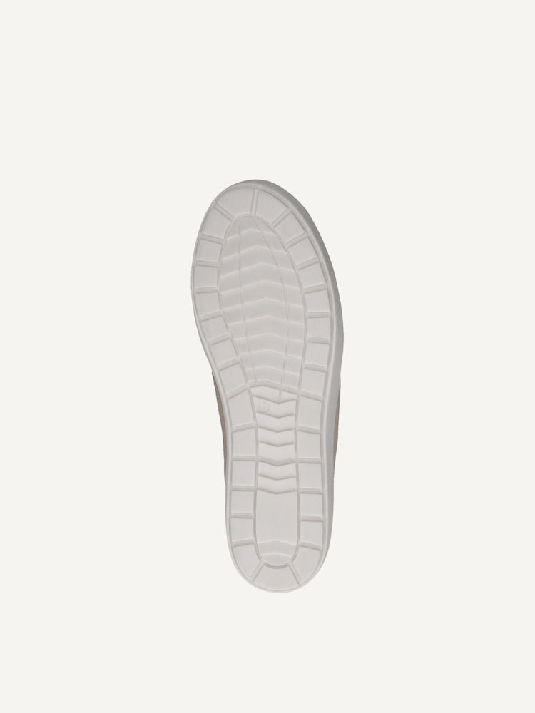 Caprice, Leather Sneaker - metallic CREAM COMB, image 5 of 6