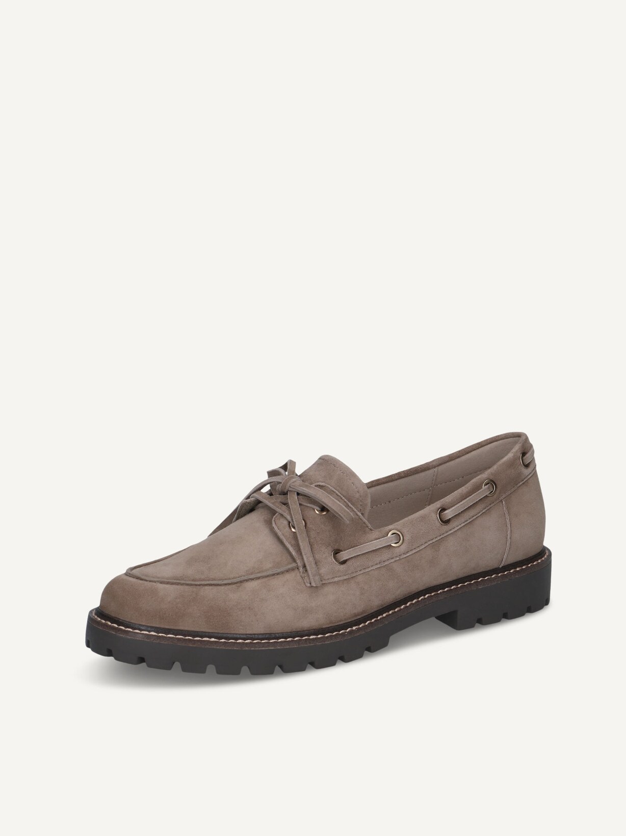 Caprice, Lederhalbschuh - braun TAUPE SUEDE, Bild 3 von 6