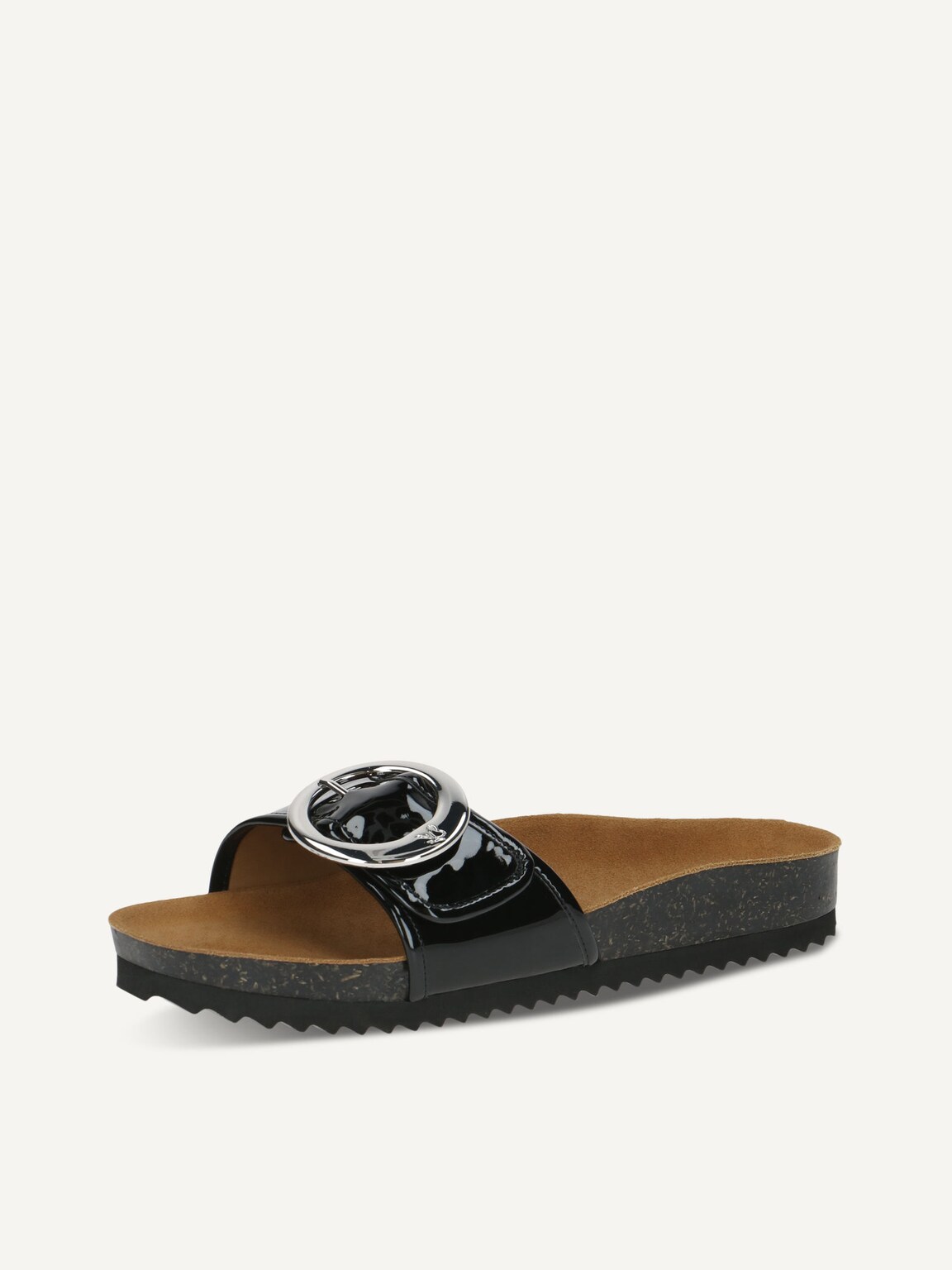 Caprice, Leather Mule - black BLACK PATENT, image 1 of 5