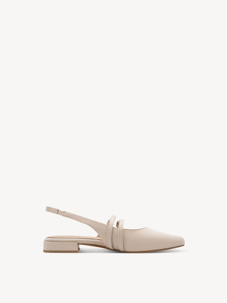 Marco Tozzi, Ballerina - beige LT.TAN, immagine 6 di 6