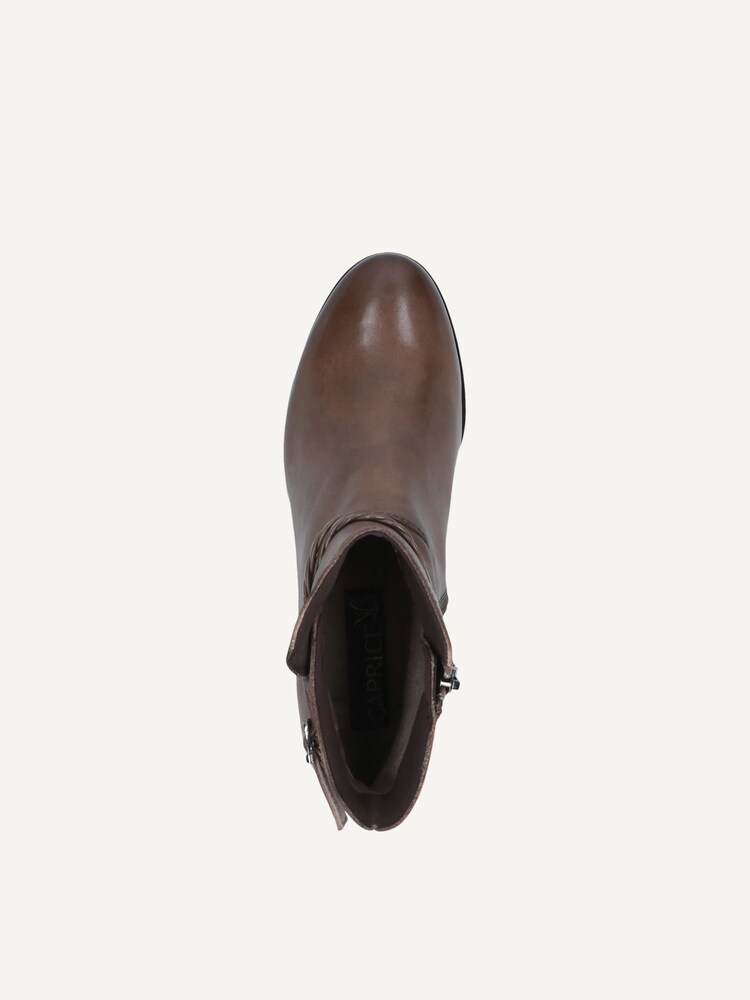 Caprice, Bootie - brown TAUPE NAPPA, image 5 of 5