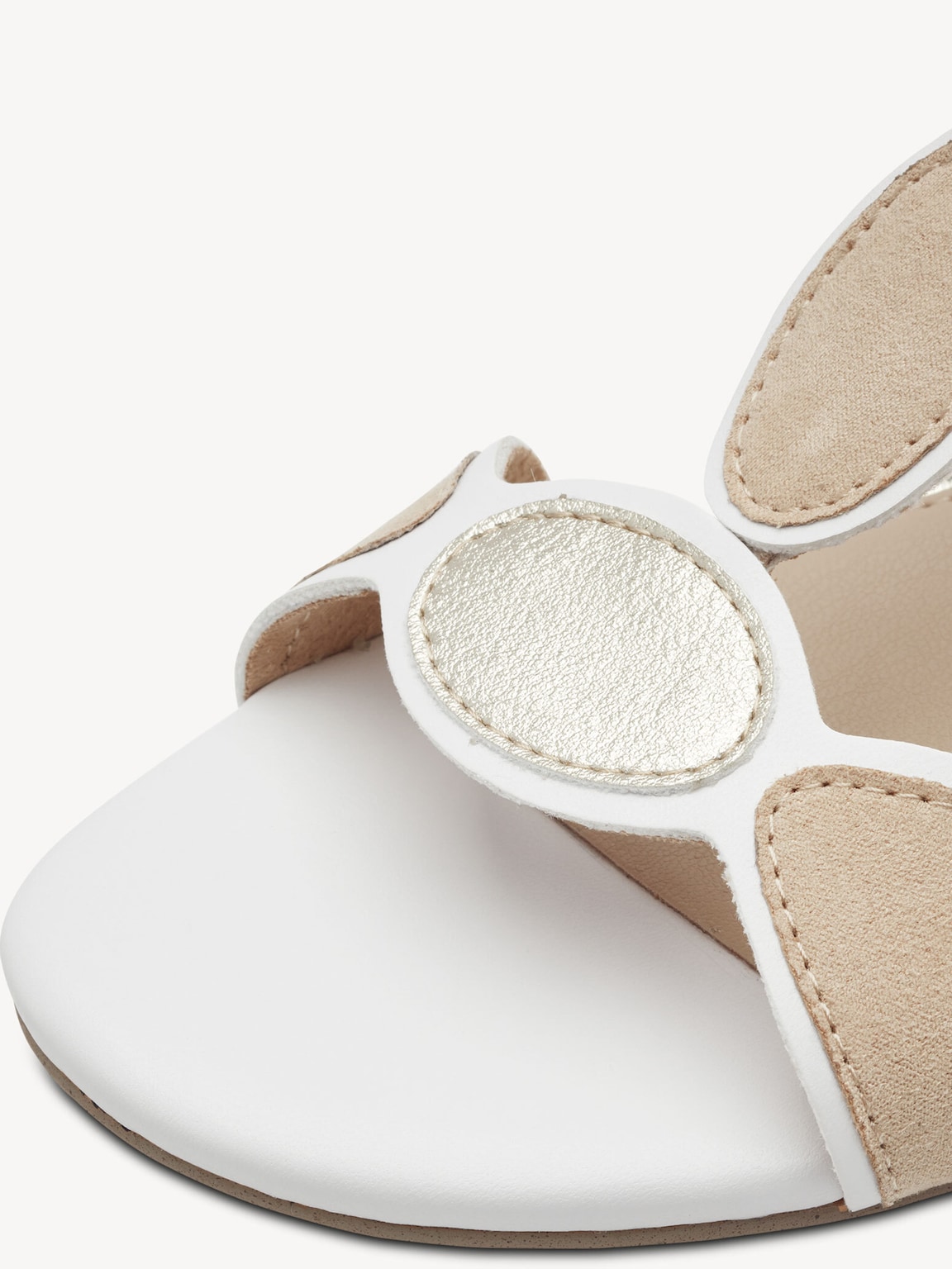 Marco Tozzi, Sandalo - bianco WHITE COMB, immagine 5 di 6