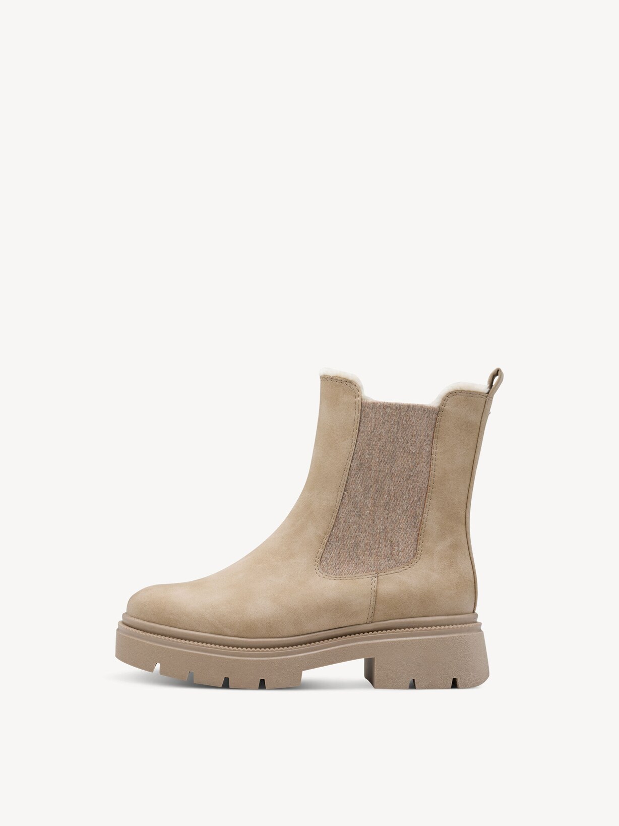 Marco Tozzi, Chelsea Boot - beige Warmfutter BEIGE, Bild 3 von 7