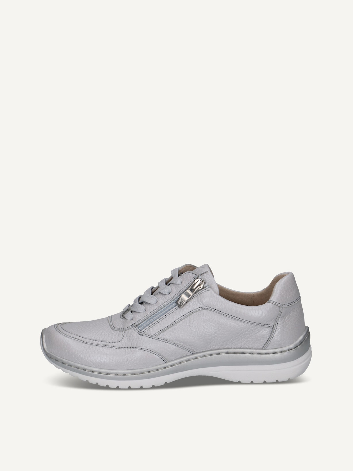 Caprice, Basket en cuir - bleu LT.BLUE DEER, image 1 sur 5
