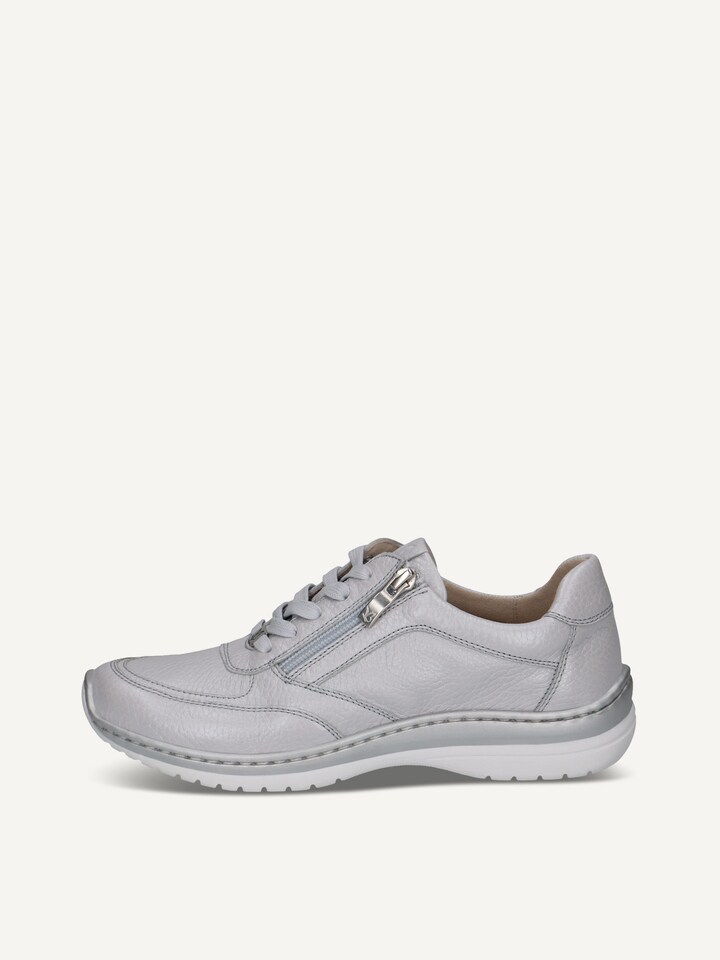 Caprice, Basket en cuir - bleu LT.BLUE DEER