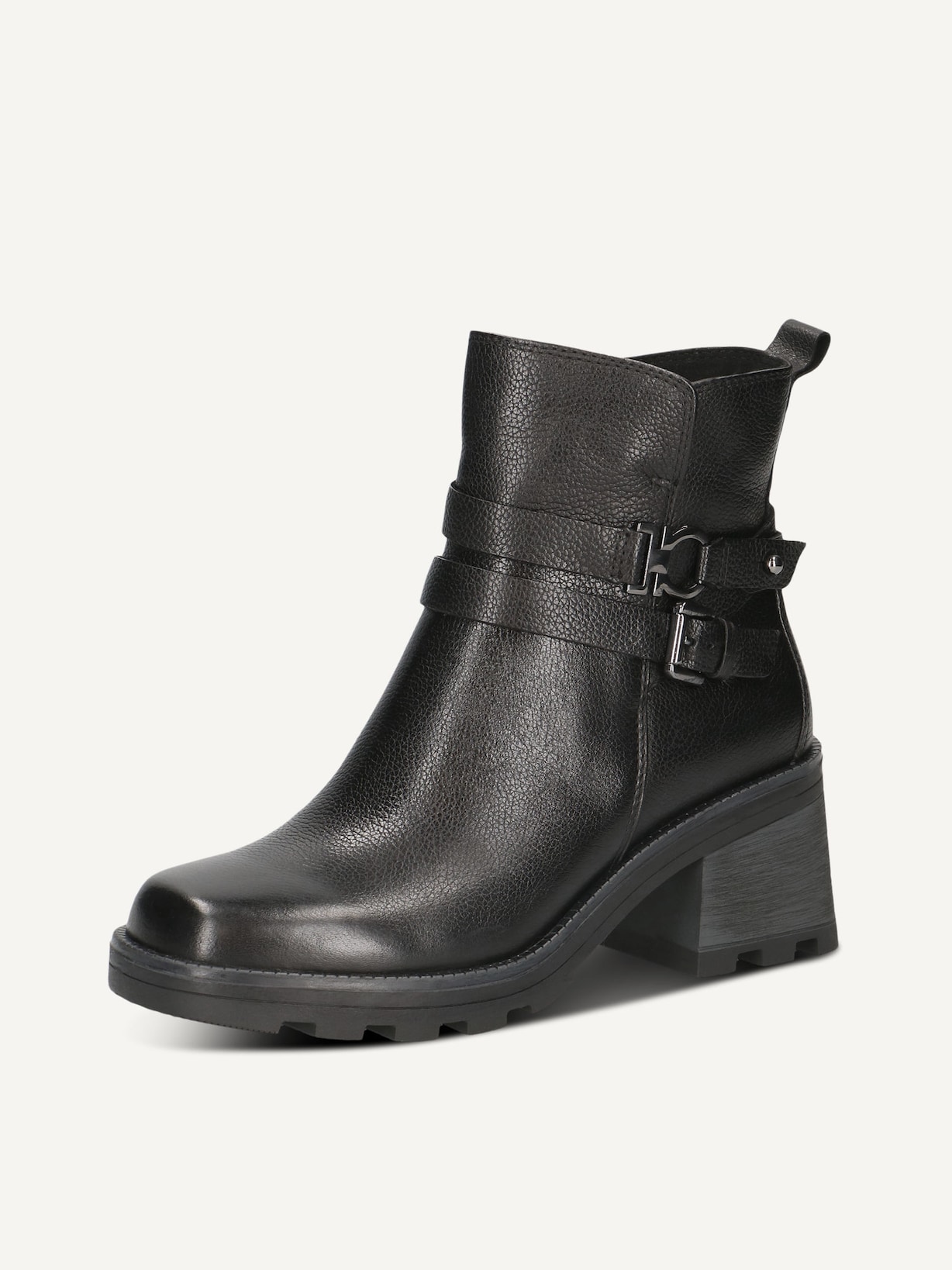 Caprice, Bottine en cuir - noir BLACK NAPPA, image 2 sur 5
