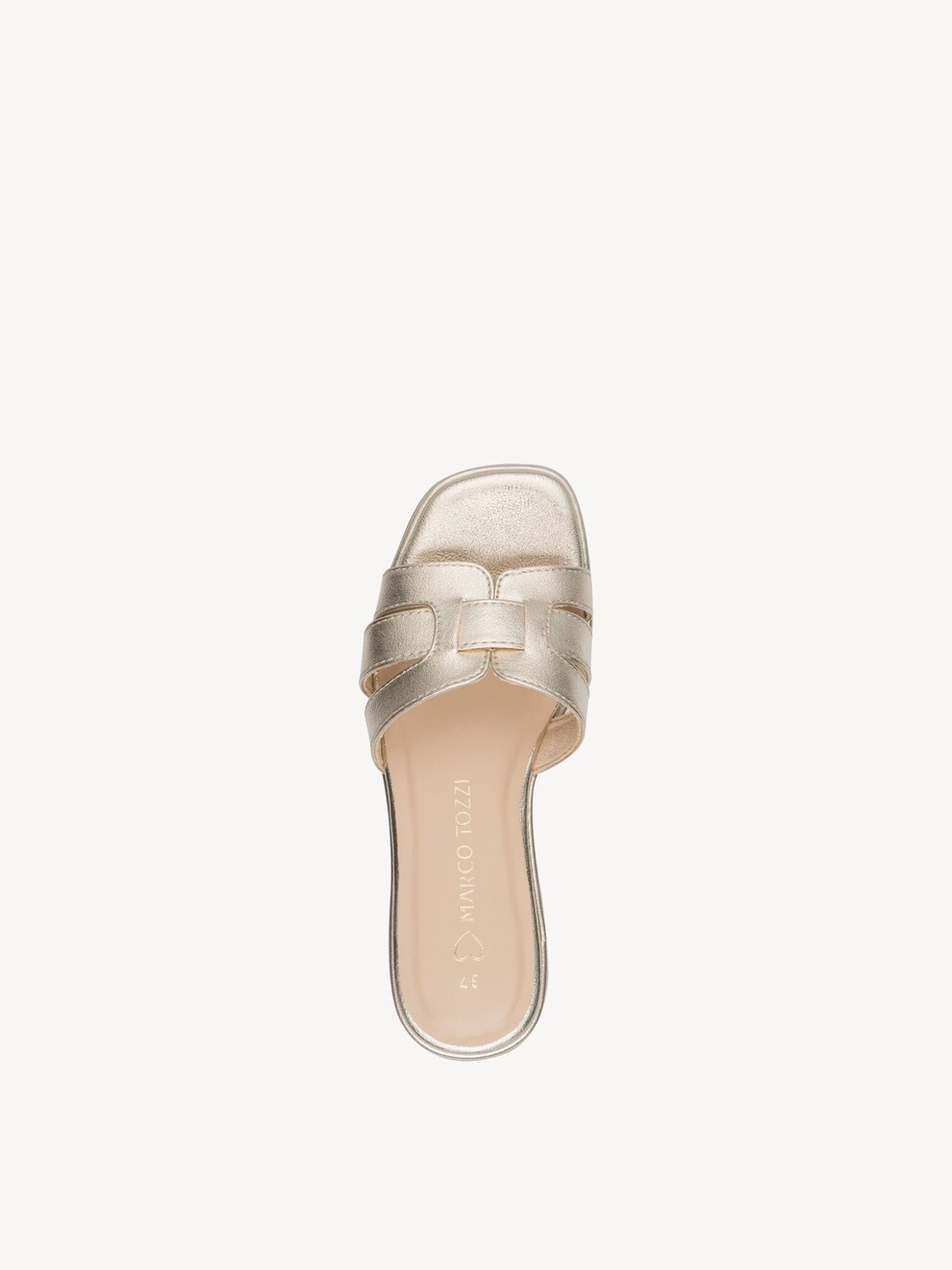 Marco Tozzi, Pantolette GOLD, billede 5 af 6