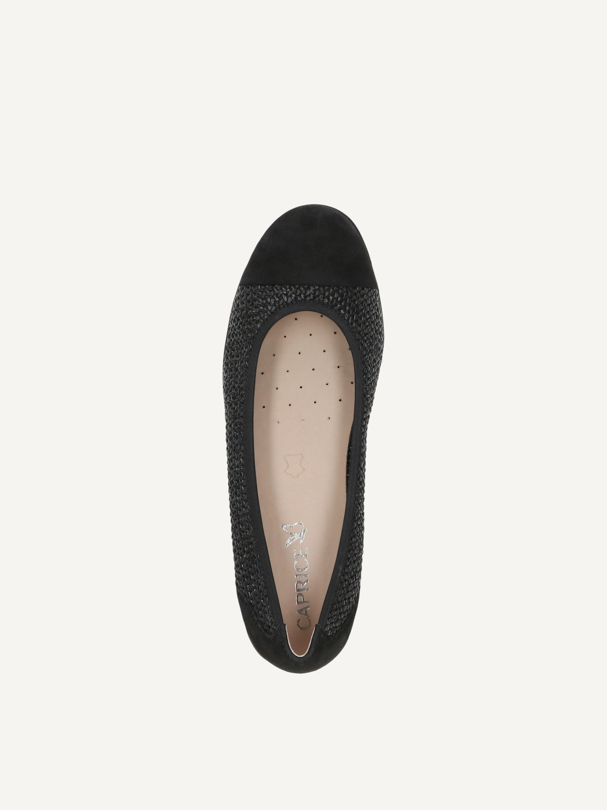 Caprice, Ballerine - noir BLACK COMB, image 4 sur 5