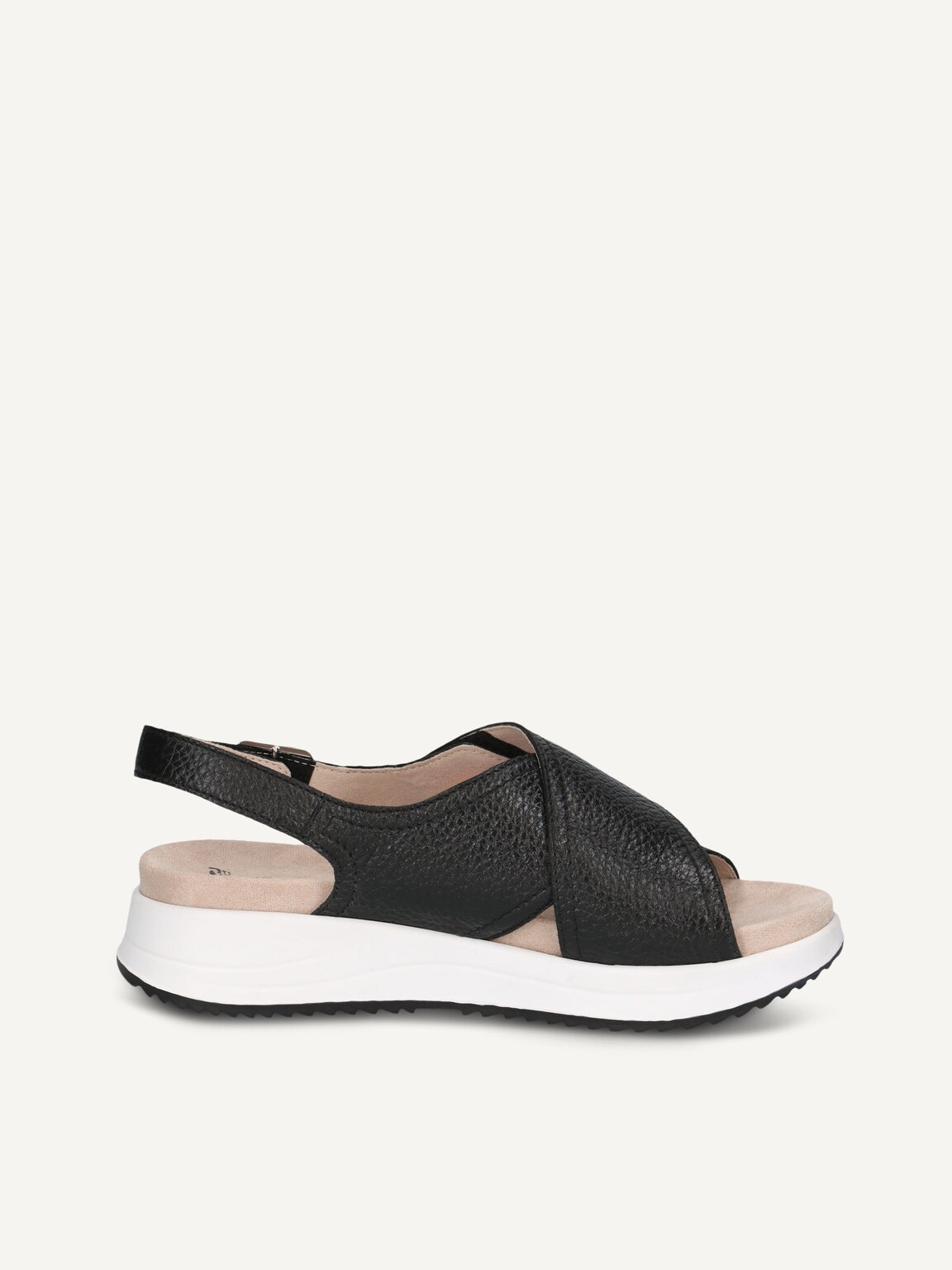 Caprice, Leather Sandal - black BLACK DEER, image 3 of 5