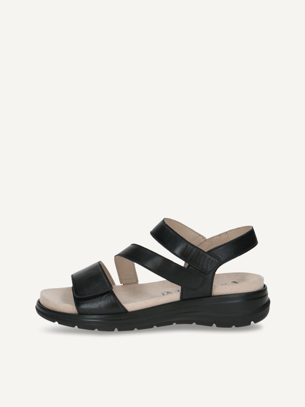 Caprice, Sandale en cuir - noir BLACK NAPPA, image 1 sur 5